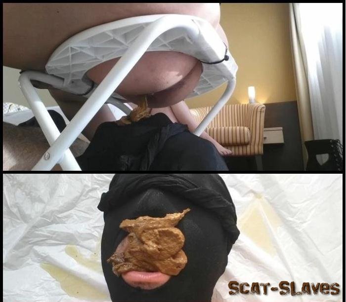 Humiliation Scat: (Toilet Humiliation) - 2 Scat Doms use their Toilet Slave [FullHD 1080p] (960 MB)