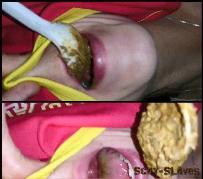 Amateur Scat: (REAL SCAT SWALLOW GIRL) - Incredible Scat Amateur Feeding A Lot Of SHIT [FullHD 1080p] (910 MB)