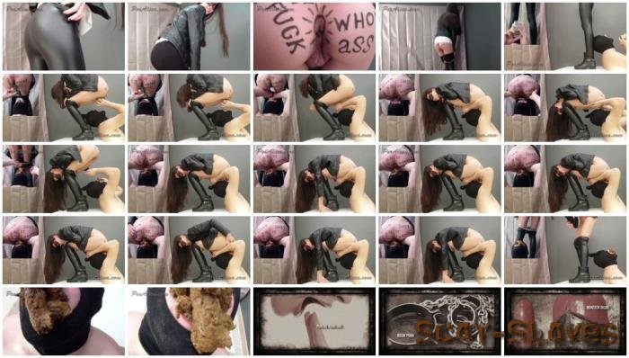 Toilet Slavery: (Alina) - Slut pooping in mouth of a toilet slave [HD 720p] (298 MB)