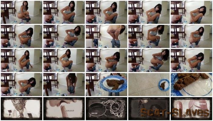 Extreme Scat: (Jean Pooping) - Squating in jeans poop [FullHD 1080p] (418 MB)