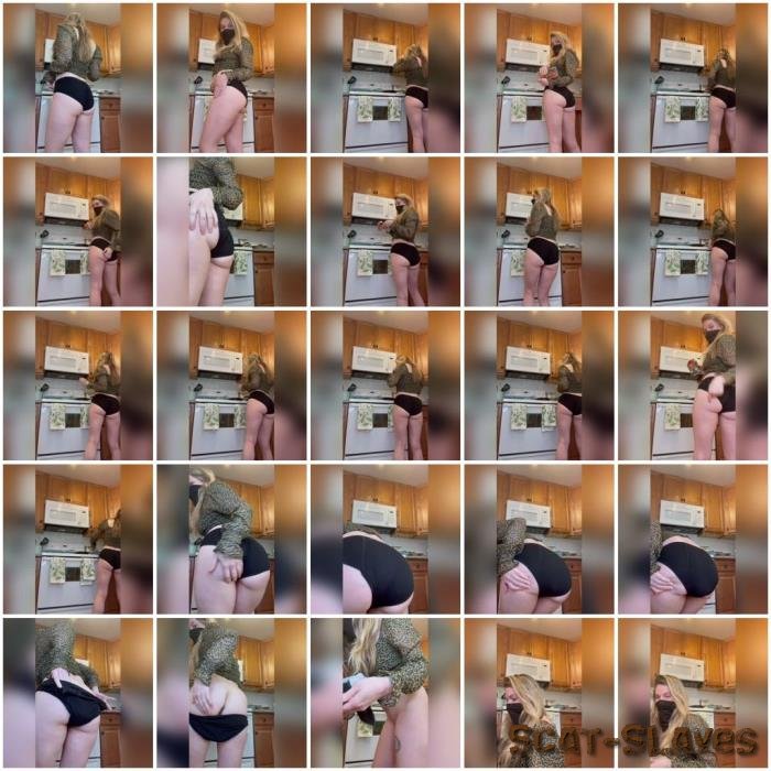 Panty Scat: (Sophia_Sprinkle) - Desperate Kitchen Panty Poop (First Vid!) [FullHD 1080p] (1.12 GB)