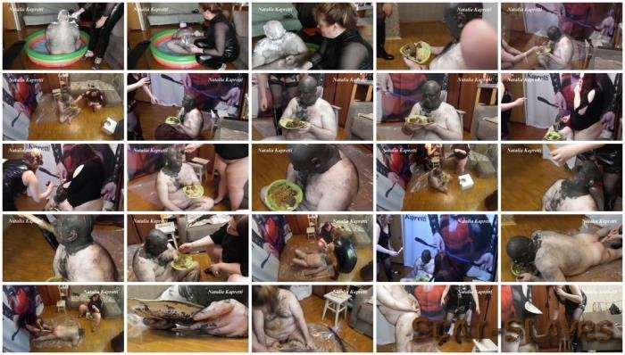 Femdom: (Natalia Kapretti) - Today Your Dinner - Shit, Pig Snout, Toilet [FullHD 1080p] (4.83 GB)
