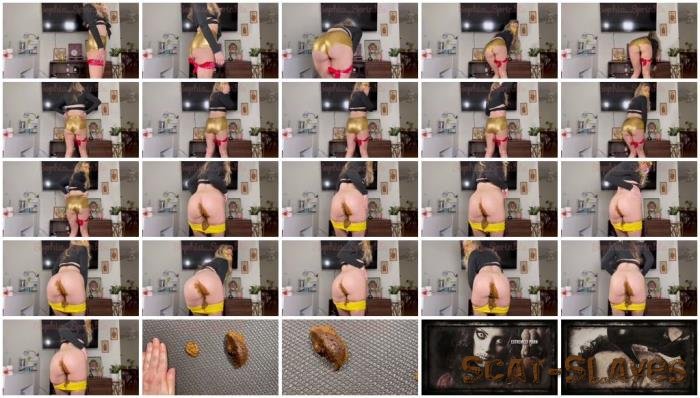 Panty Scat: (Sophia) - Solid Gold Pant Poop with Sophia's Scat Shop [FullHD 1080p] (1.24 GB)