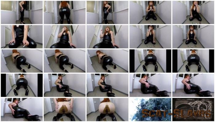 Latex: (Cleopatra) - Pooping My Tight Leather Leggings [FullHD 1080p] (1.75 GB)
