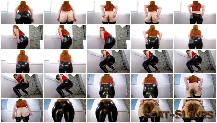 Latex: (Cleopatra) - Farting and Pooping In Black Leather Pants [UltraHD 2K] (1.40 GB)