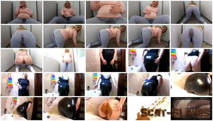 Pregnant: (Cleopatra) - Noisy Leather Fart Scats - Pregnancy Cosplay Farts & Shits in Leggings [FullHD 1080p] (1.38 GB)