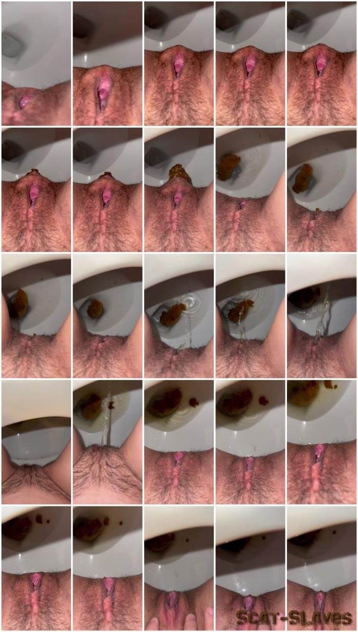 Amateur: (SarahWestChococlate13) - Moaning toilet poo and pee! [UltraHD 2K] (93.8 MB)