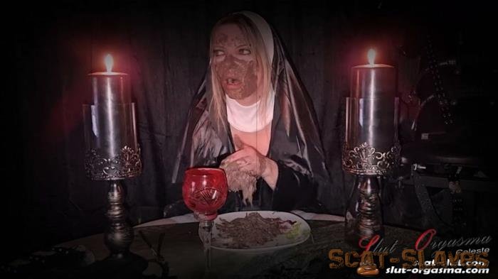 Defecation: (SlutOrgasma) - The holy food and scat dinner - The medieval shit puking scat slave 1 - Holy nun extreme shit and puke play [FullHD 1080p] (4.83 GB)