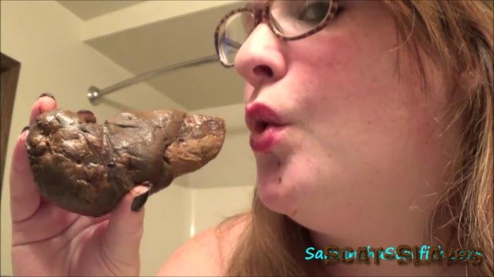 BBW: (SamanthaStarfish) - Filthy Scat Eater! [HD 720p] (508 MB)