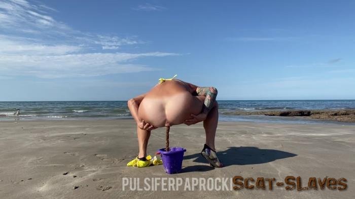 Outdoor Scat: (PulsiferPaprocki) - Beach Bucket Poopd [FullHD 1080p] (98.6 MB)