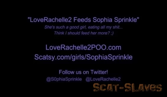 Shitting: (LoveRachelle2 , Sophia Sprinkle) - LoveRachelle2 Feeds Sophia Sprinkle [4K UHD] (2.58 GB)