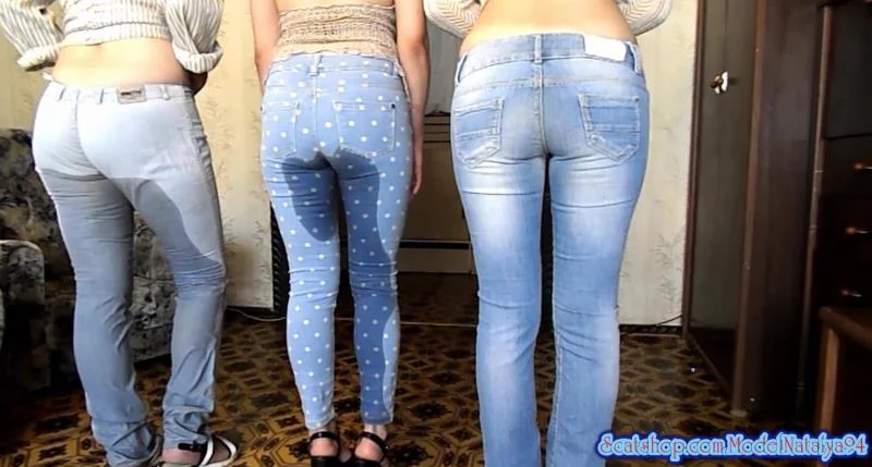 ScatBook.com: (Threesome) - Dirty Women Show In Jeans [FullHD 1080p] (1.13 GB)