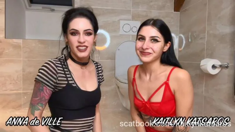 Onlyfans.com: (Kaitlyn Katsaros, Anna De Ville) - 1st Scat Scene [HD 720p] (615 MB)