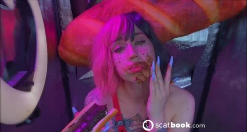 Scatbook: (SweetBettyParlour) - I Wanna Eat My BIG Turd Sandwich! [FullHD 1080p] (273.16 MB)