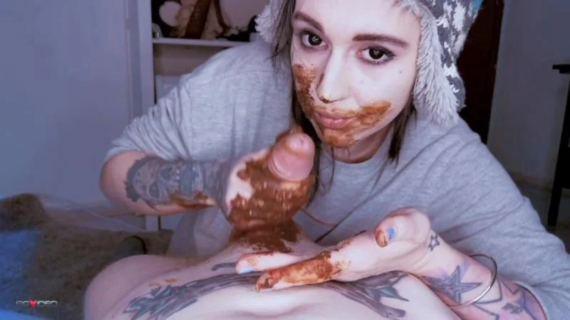SG-Video.com: (Betty) - Bettys Shit - Covered Dick Blowjob And Poop - Smeared Ass Fuck [FullHD 1080p] (1.43 GB)