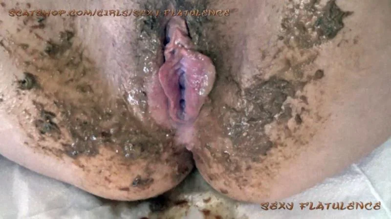 Scatshop: (Sexy Flatulence) - Smashed Poo In Pantyhose [FullHD 1080p] (285 MB)