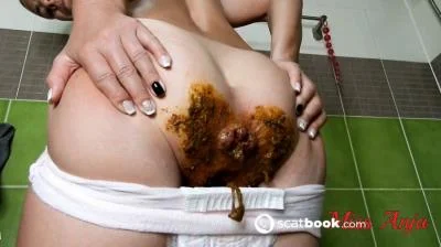 Scatbook.com: (Miss Anja) - Lumpy Mushy Diaper Diarrhea Feed My Toilet Slavery [FullHD 1080p] (300 MB)