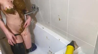 Scatbook.com: (Filthy Skye) - Shitting Girl 56 [HD 720p] (3.20 MB) Scat-Slaves.net