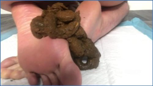 Ella Dearest Foodplay Scene: Poop on My Feet in HD 720p