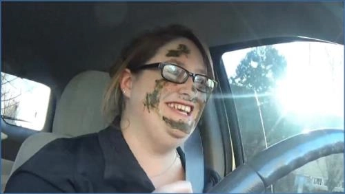 Samantha Starfish in Extreme Public Desperation and Shit Smeared Face - FullHD 1080p