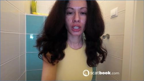Stacy Bloom morning poop and toilet lick UltraHD 4K