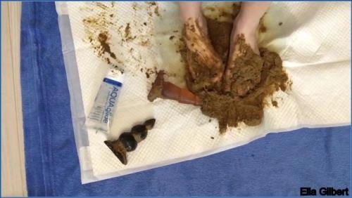 Ella Gilbert: Füße saugen und verschmieren in HD 720p