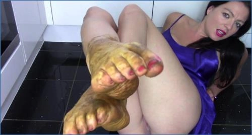 British Mistress Scat Dirty Feet Licking FullHD 1080p