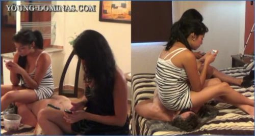 Download Actriz joven domina en escenas sadomasoquistas: Mira Esclavo, espero que tengas hambre Parte 1 en HD 720p Scat-Slaves.net