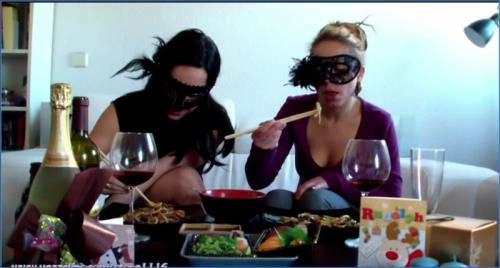 New Year's Meal with Teens Femdom Scat Featuring [Actress Name] - FullHD 1080p Video from YezzClips – Scat-Slaves poster