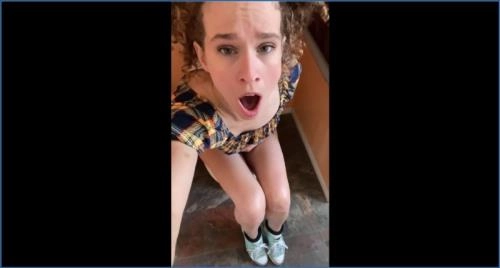 Romanian Mistress - School Girl Accidents in Toilet – Scat-Slaves poster