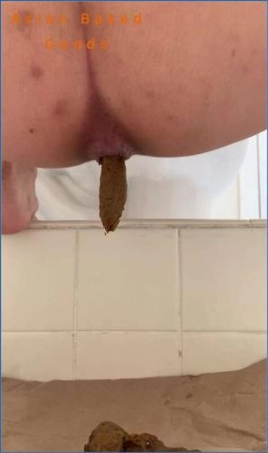 Marinayam19's Solo Scat Show: Donut-Shaped Long Shit with Dildo Action in FullHD 1080p – Scat-Slaves poster