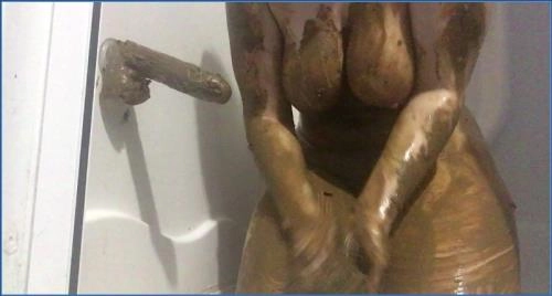 ChubbiBunni - Solo Hairy Pussy Playtime HD 720p on Scat-Shop.com