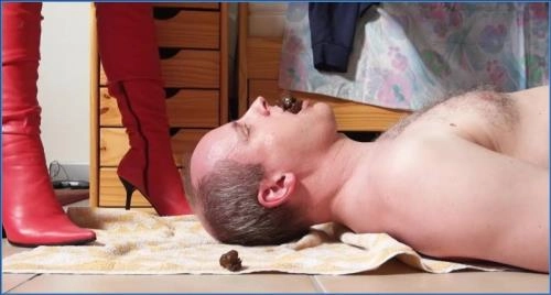 Lady Amy, Lady Atropa - Großer Haufen im Mund der Toilettensklavin HD 720p – Scat-Slaves poster