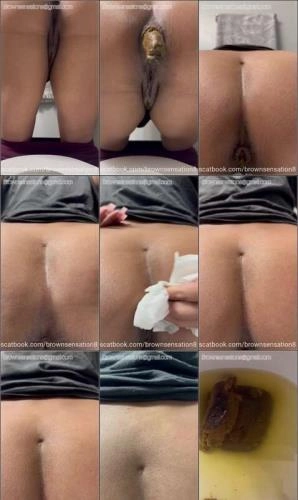 BrownSensation8 Stars in Pissing and Big Toys Scene on darkfans-07 Scatbook Special - Full Video Available – Scat-Slaves poster