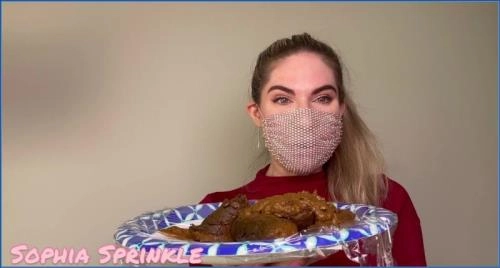 Sophia Sprinkle in Toilet POV and Slave Self-Feed JOI Scat Video HD 720p – Scat-Slaves poster