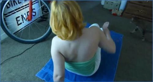 Sorsha - Yoga Pants Poop Scat Smearing FullHD 1080p – Scat-Slaves poster