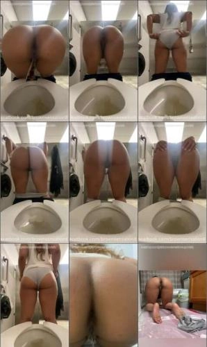 BrownSensation8 Dominates with Pissing and Big Toys in Scatbook Special – Scat-Slaves poster