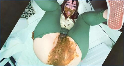 Название: Отчаянная Девушка из Туалета Владеет Русским Любителем в Специальном Видео Scat-Shop.com