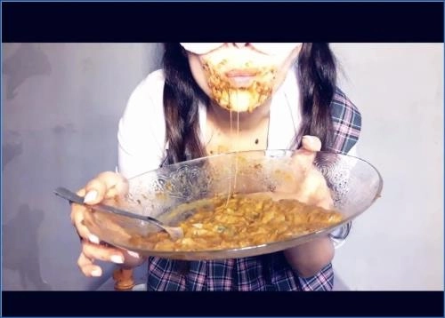 Lina - дерьмо и мед, скат, POV, поедание дерьма HD 720p – Scat-Slaves poster