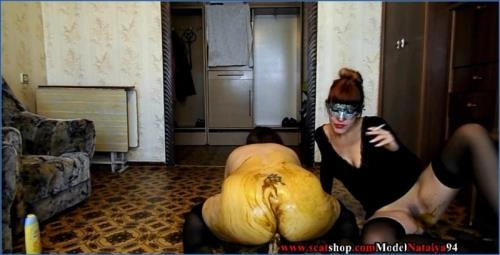Olga A und Natalya94 in extremem Scat- und Orgien-Abenteuer, FullHD 1080p