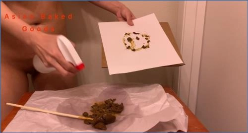 Marina Y's Solo Art Class with Organic Paint - FullHD 1080p – Scat-Slaves poster