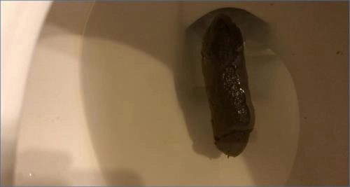 Tina's UltraHD 4K Scat and Pee Fetish Scene - Constipated Toilet Poop