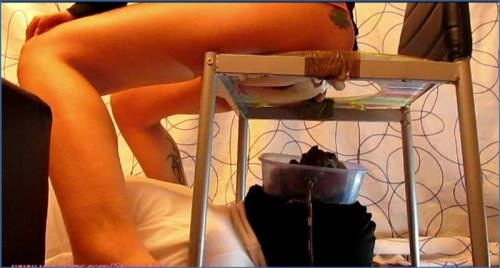 Teens Dominate Human Toilet in Scat Pyramid Scene - YezzClips FullHD 1080p with 1.38 GB Download