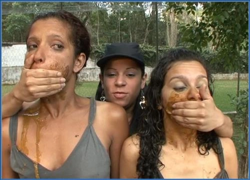 Download Lesbische Scat-Militärmädchen: Cyntia, Anna, Renatinha, Isabelle und Maria in einem SG-Video-Special (1,96 GB) Scat-Slaves.net