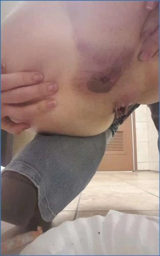 Zarzar01,Kat - Massive Farts and Period Cup Display - Solo Scat POV 1080p