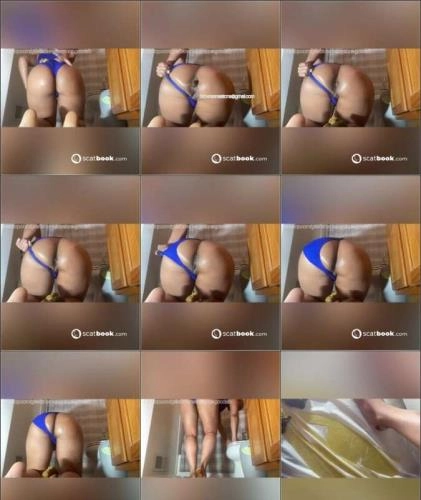 BrownSensation8 - Dirty Feet and Scat Play with Big Toys in Anal and Pissing Scene