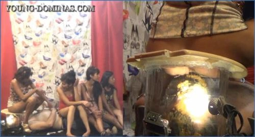 Consumo Forzado de Poop con Jóvenes Dominas Parte 5 HD 720p