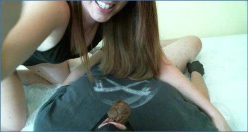 Download HotScatWife Scat and Pissing - Shitty Blowjob and FullHD Scat Action Scat-Slaves.net