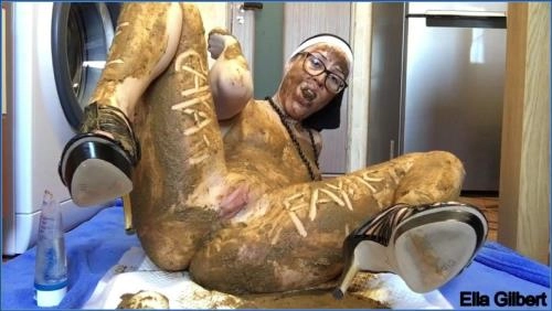 Full of Shit Nun Amateur, Anal – HD 720p / Scat-Hub.com – Scat-Slaves poster