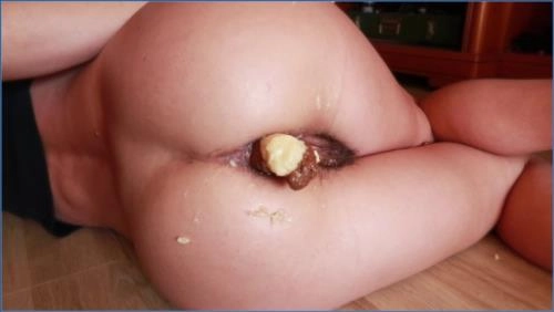 Banana pudding Food Play, Gaping – FullHD 1080p / Scat-Slaves.net – Scat-Slaves poster